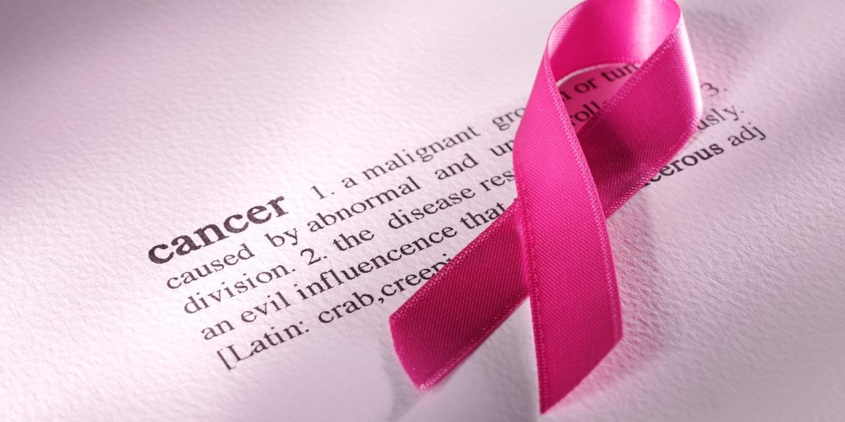 Pink cancer ribbon